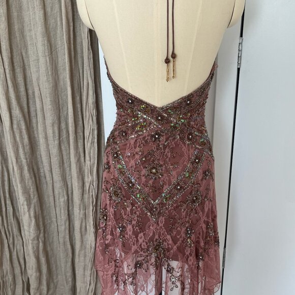 Sue Wong Mauve Pink Vintage Sororite Vintage Nocturne Fairy Dress Size 6 - Picture 6 of 6
